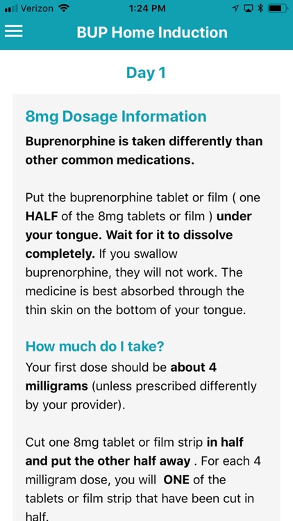 Buprenorphine Home Induction