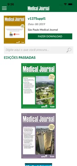 Game screenshot SP Medical Journal apk