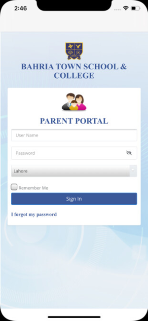 Parent Portal(BTSC)