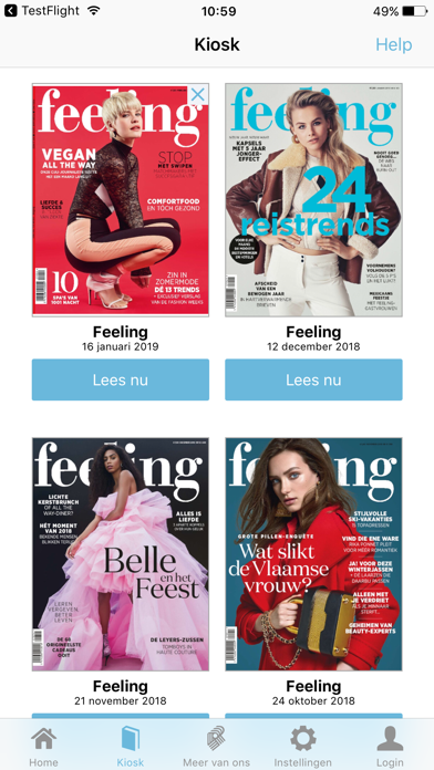 Feeling Magazine screenshot 2