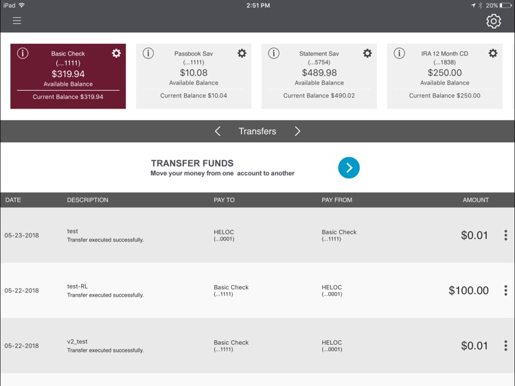 Time Federal Savings for iPad screenshot-3