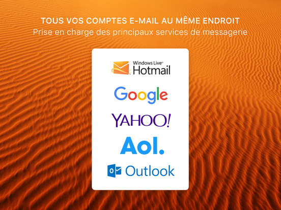 Premium email app pour Hotmail