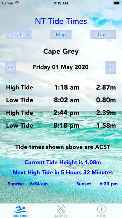 NT Tide Times screenshot1