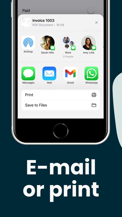 Invoice Maker. Estimate App