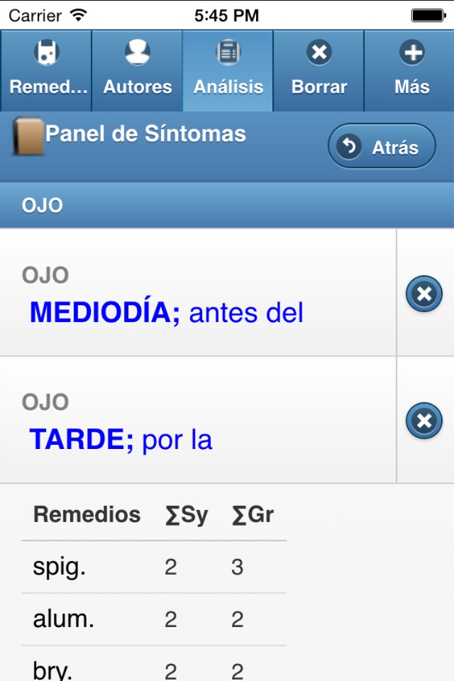 Synthesis Español Lite screenshot 4