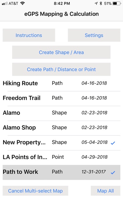 eGPS Map – Geo Area & Distance screenshot-4