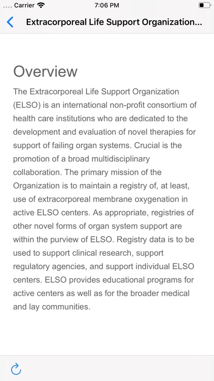 ELSO Application