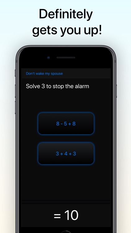 My Math Alarm Clock screenshot-0