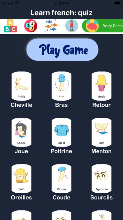 Learn french: quiz screenshot-5