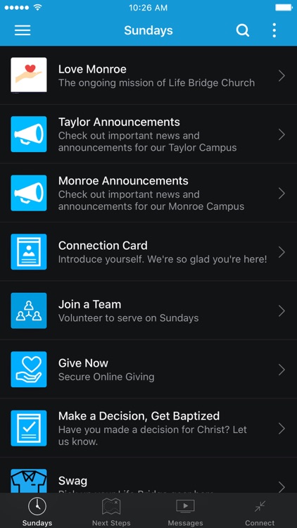 The Life Bridge App