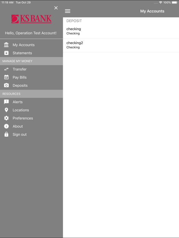 Screenshot #5 pour KS Mobile Banking