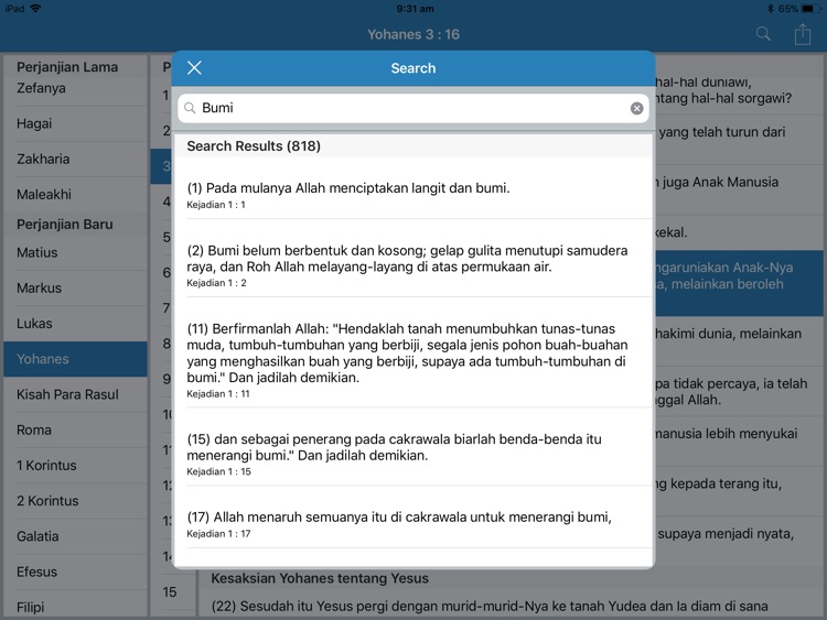 Alkitab HD for iPad