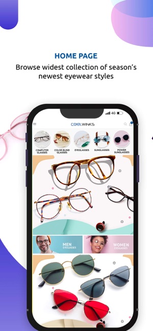 Eyeglasses & Sunglasses App