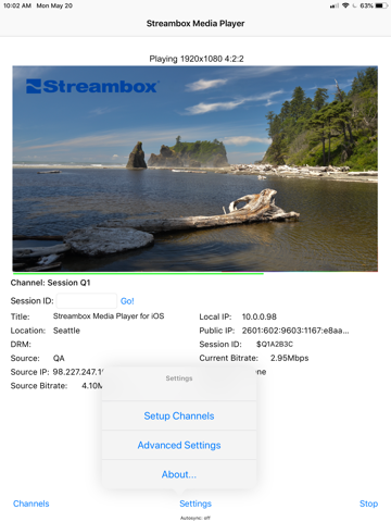 Streambox Media Player screenshot 4