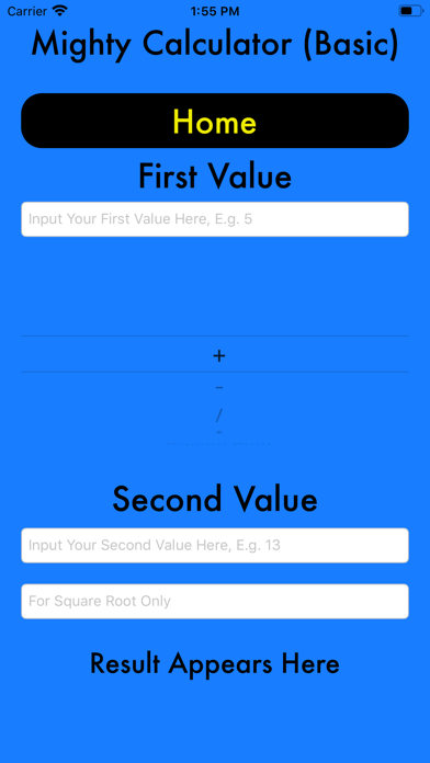 Screenshot #3 pour Mighty Calculator