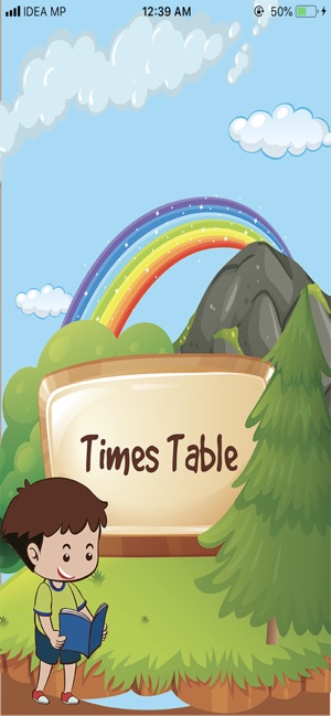 Times Table - Maths Table