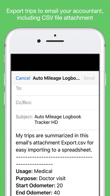 Auto Mileage Logbook TrackerHD screenshot-5