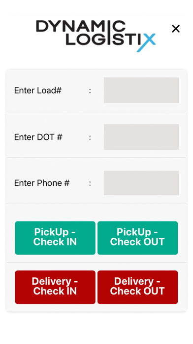 Driver Check In App screenshot 2