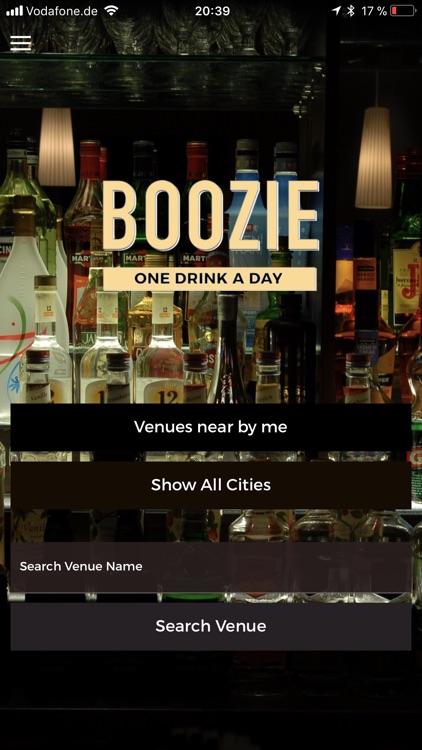 Boozie - Venues & Drinks A Day