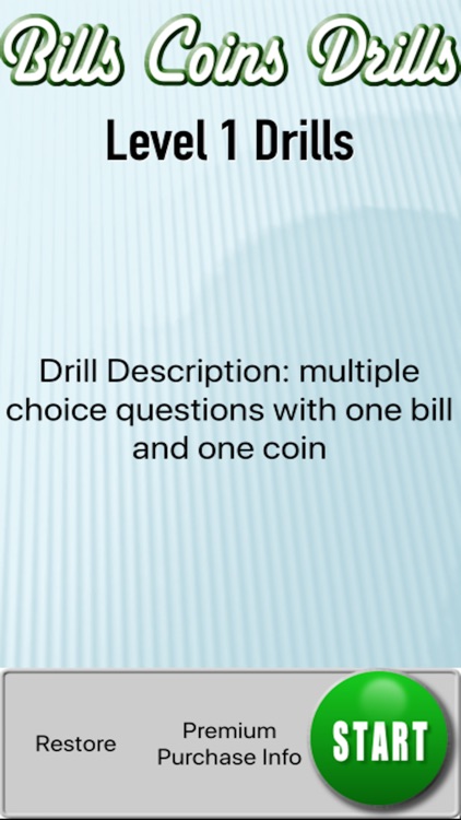 Bills Coins Drills Pro