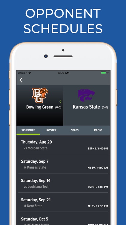 Kansas State Football Schedule screenshot-5