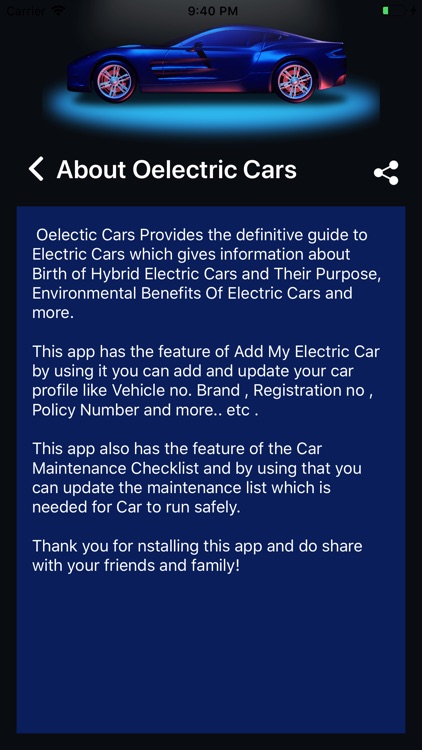 OElectric Car