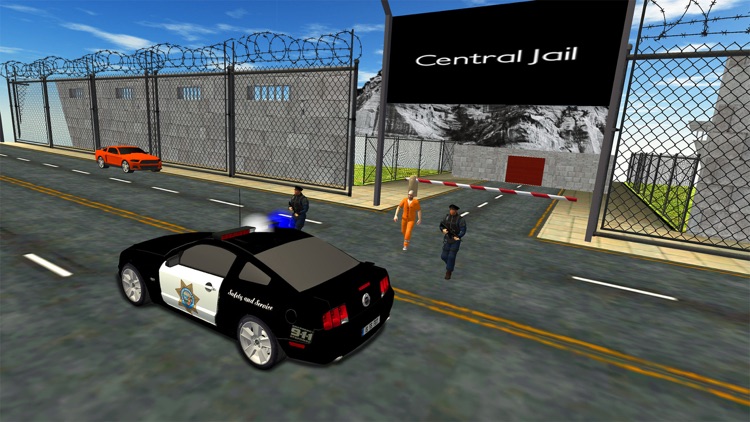 Prison Transporter Police Car