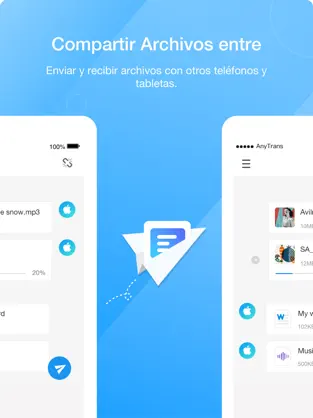 Zrzut ekranu 2 AnyTrans: Archivo a Anywhere iphone