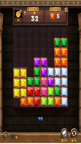 Game screenshot Jewel Brick Cube Drop mod apk