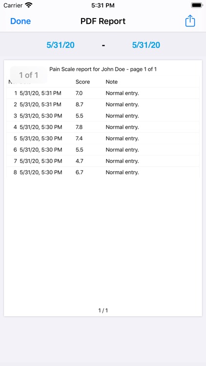 Pain Scale screenshot-3