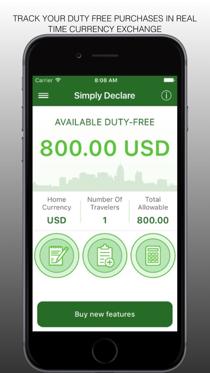 Simply Declare Travel App PRO