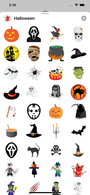 Halloween BOO! Scary Stickers(圖1)-速報App