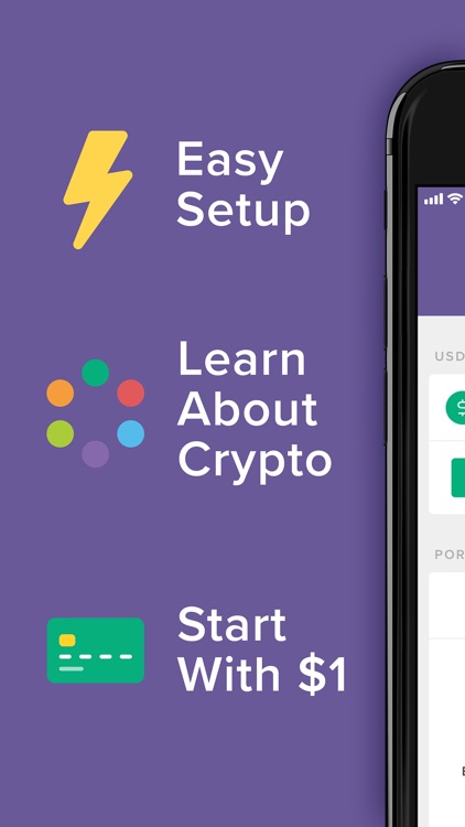 circle crypto app screenshot