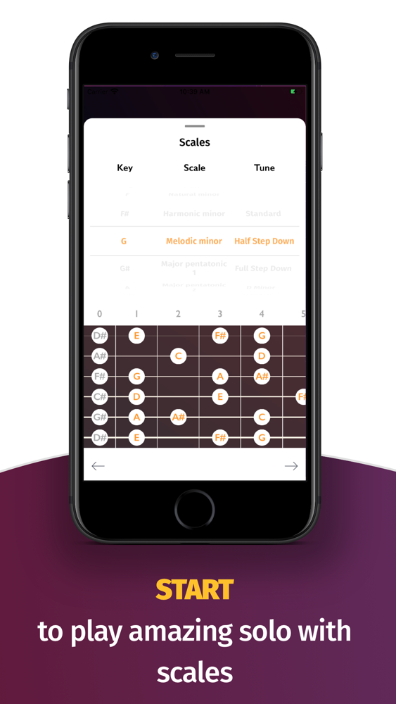 Guitar Chords Generator App for iPhone Free Download Guitar Chords Generator for iPad & iPhone