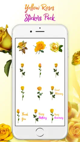 Game screenshot Yellow Rose Stickers hack