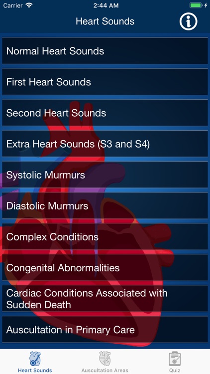 Heart Sounds Auscultation