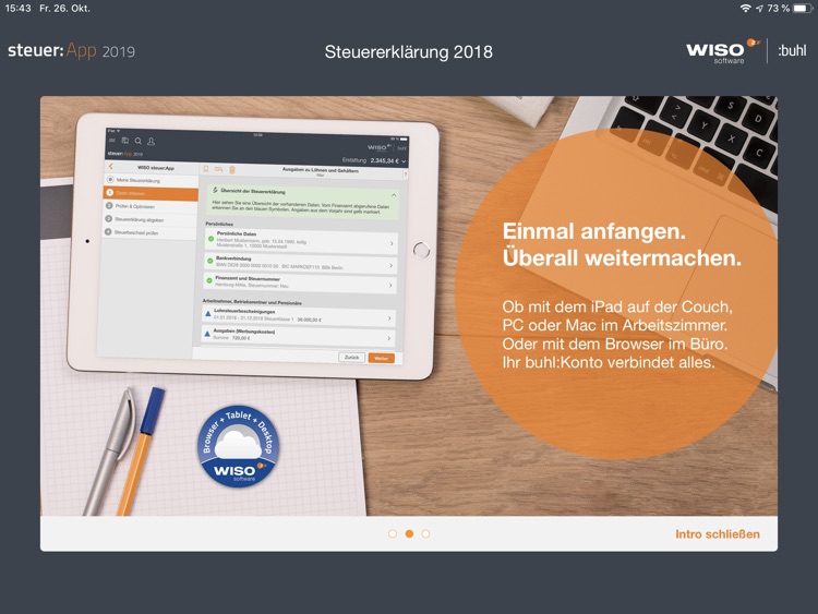 WISO steuer:App 2019