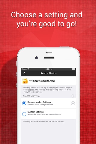 Resize Photos screenshot 3