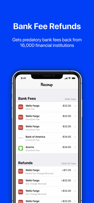 Recoup - Bank Fee Refunds