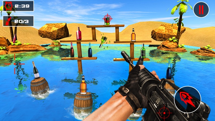 Bottle Flip Target Practice