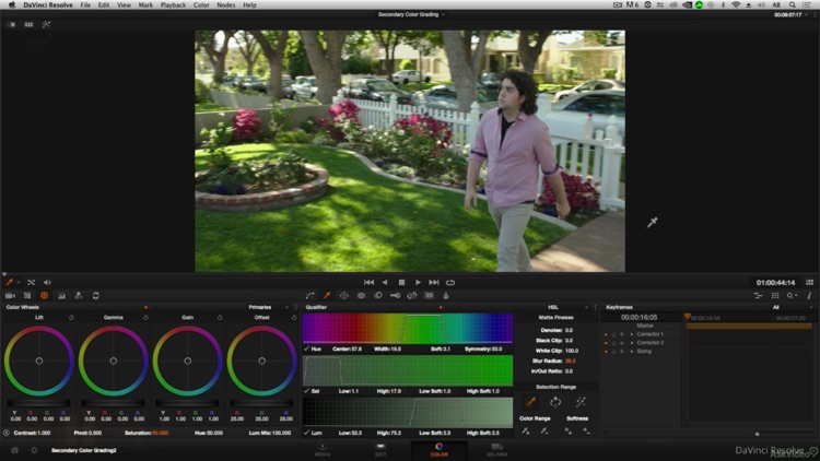 Secondary Color Grading Course