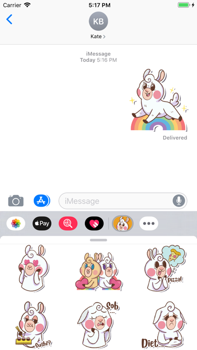 Alpaca Stickers - Emoji Llama screenshot 4