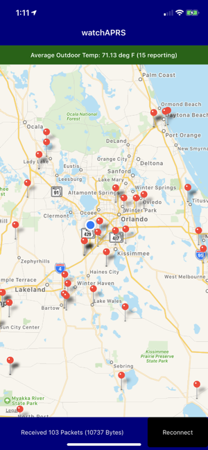 Watch APRS Position Tracker