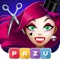 Spooky atmosphere and tons of style join the popular Girls Hair Salon game for one of a kind monsters hairstyling experience