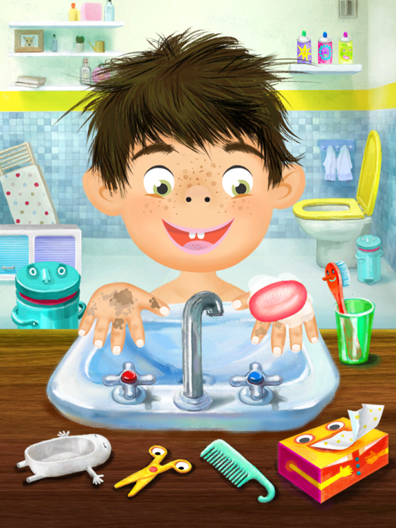 Pepi Bath iPad app afbeelding 1