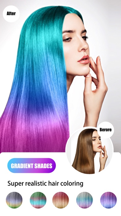 Hair Color Dye - Hairstyle DIY screenshot 2