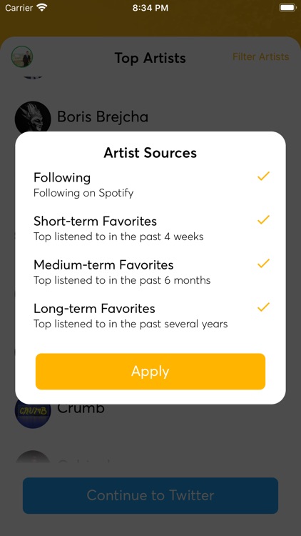 Entourage - Follow Artists screenshot-3