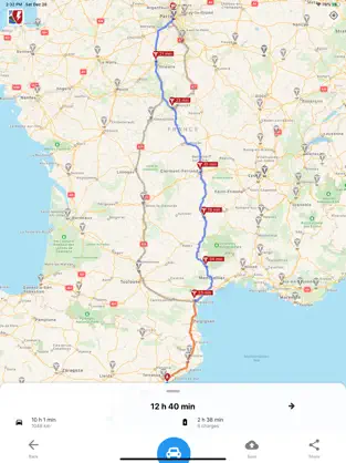 Screenshot 2 A Better Routeplanner (ABRP) iphone