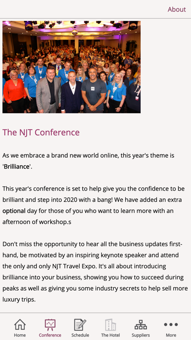 Not Just Travel Conference App screenshot 2