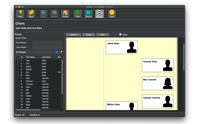 Family Tree Builder 2 screenshot 2